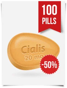 Generic Cialis 20 mg x 100 Tabs