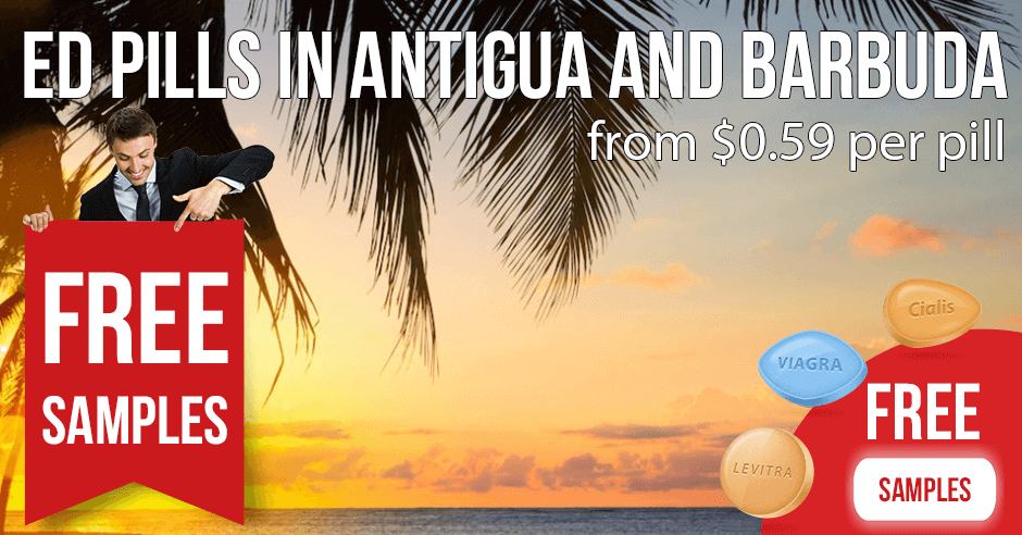 Cheap Cialis, Viagra and Levitra online in Antigua and Barbuda